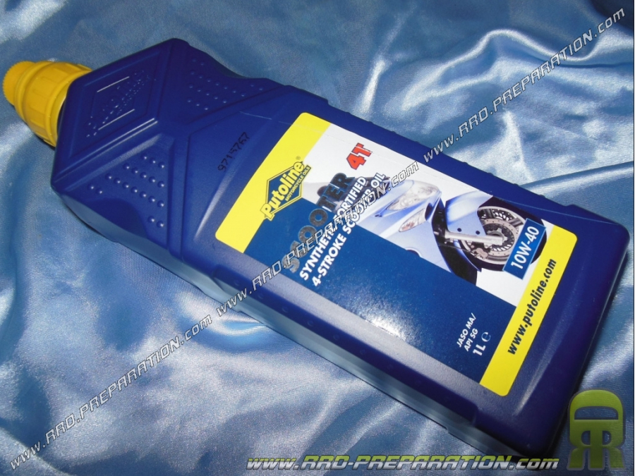 Aceite de motor PUTOLINE SCOOTER 4 tiempos 10W40 semisintético 1L