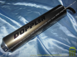 Silenciador color titanio cartucho escape DOPPLER RR7