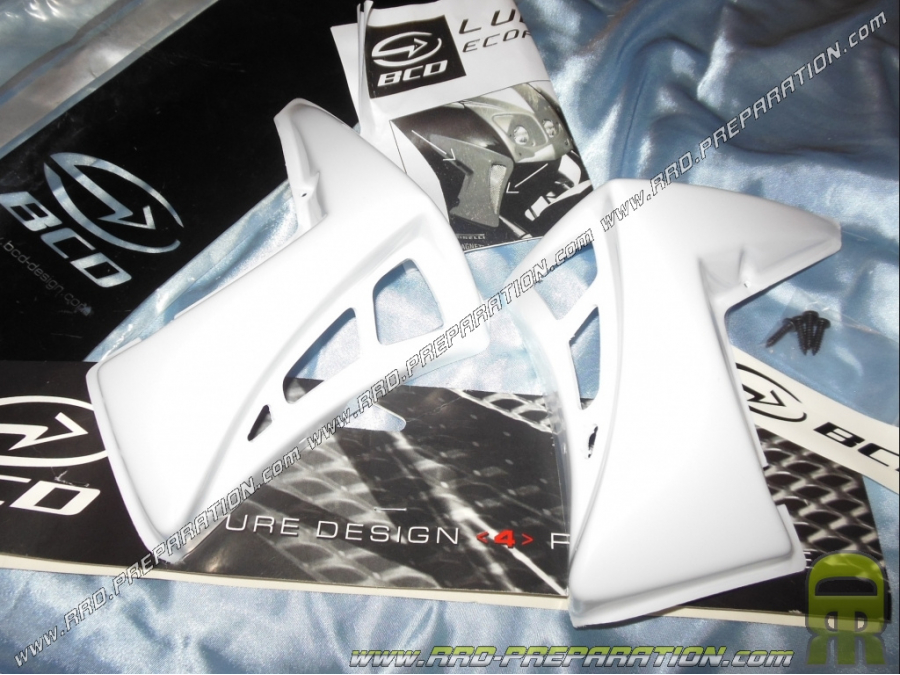 Scoops before BCD for scooter Black/White PEUGEOT LUDIX with the choices