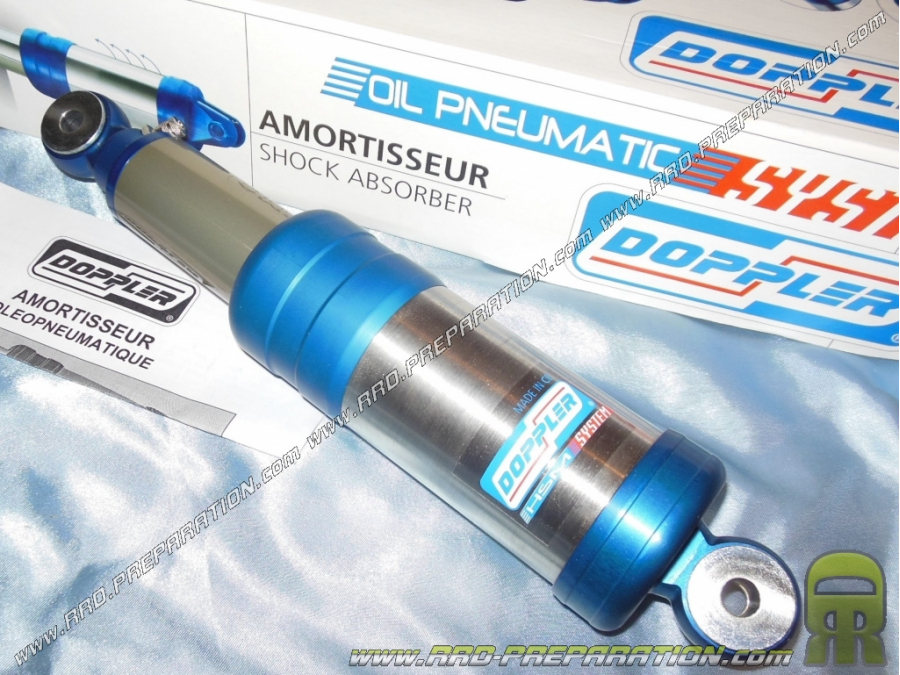 Oil and air shock absorber DOPPLER distance between centres 290mm for mécaboite PEUGEOT XPS