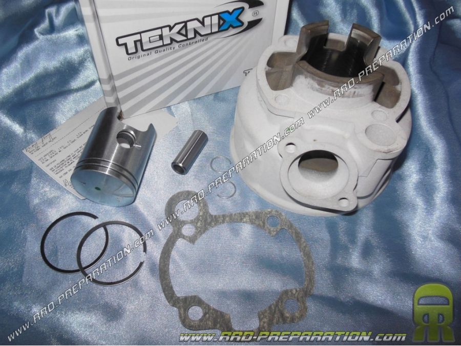 Kit 50cc cilindro/pistón sin culata Ø40mm TEKNIX Tipo original aluminio para mécaboite CPI (tipo am6)