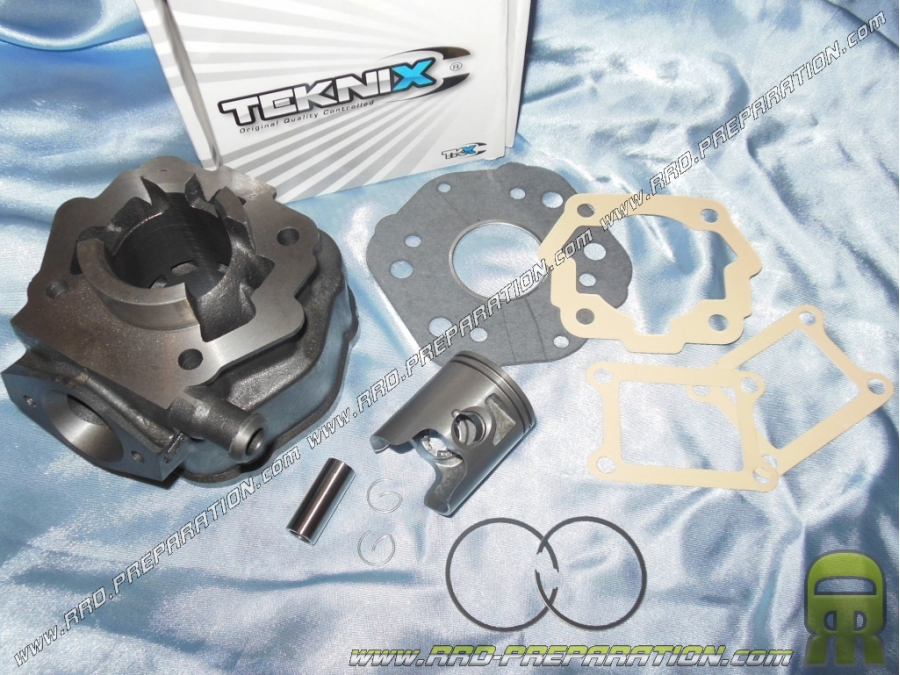 Kit 50cc cylindre / piston sans culasse Ø40mm TEKNIX fonte DERBI euro 1 & 2