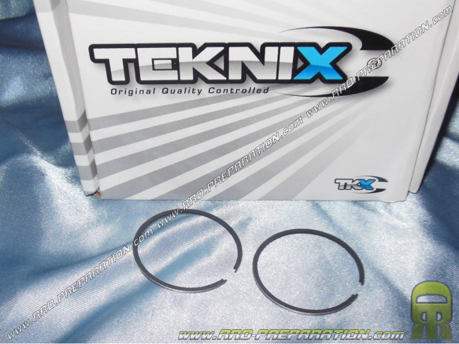 2 chrome segments Ø40X1,2mm for high engine TEKNIX Cast iron… on DERBI euro 1,2 & 3