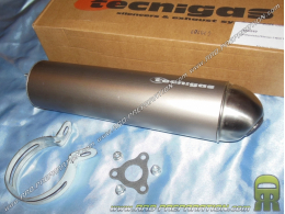 Silencer, cartridge for exhaust TECNIGAS E-NOX titanium