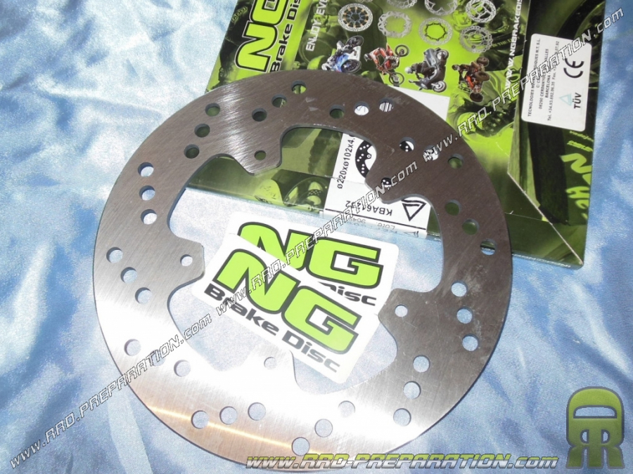 Disque de frein arrière NG Ø220XØ102X4mm pour MBK X-POWER et YAMAHA TZR après 2003