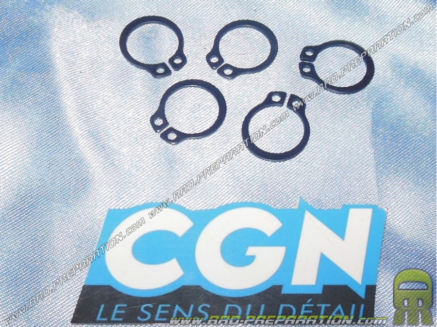 Clips has to draw aside for maintenance pinion CGN Ø13mm thickness 1mm for PEUGEOT 103 SPX/RCX