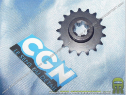 Pinion CGN 17 teeth for Pocket Bike