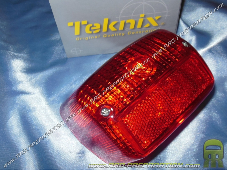 Rear light red TEKNIX for auto-cycle Peugeot FOX