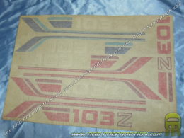 Board of stickers origin Peugeot 103 Z