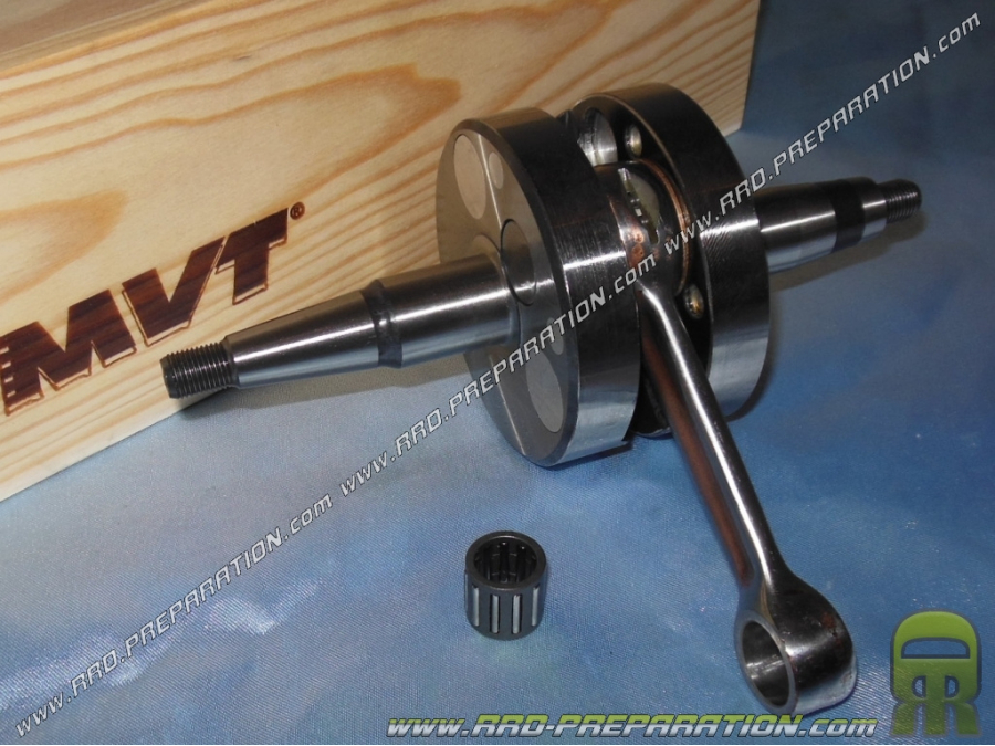 Crankshaft, vilo, connecting rod assembly MVT WILL SQUARE race 40.00mm for mécaboite driving DERBI euro 3