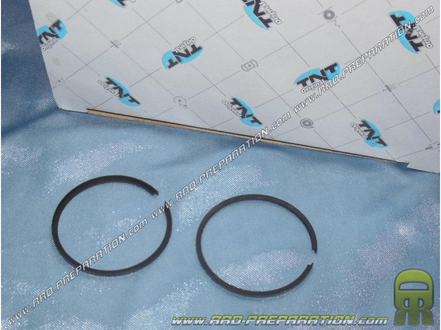 2 segments Ø40 steel for high engine TNT on DERBI euro 1 & 2