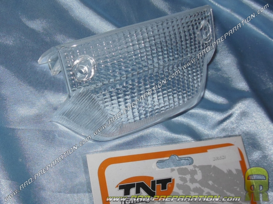 Cabochon feu arrière transparent TNT TUNING pour scooter MBK, booster