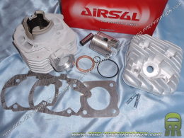 Kit 50cc Ø40mm AIRSAL T6  luxe aluminium pour PEUGEOT horizontal air (ludix, speedfight 3, new vivacity,...)