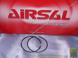 Set of 2 AIRSAL segments AIRSAL for kit 50cc AIRSAL aluminum PEUGEOT horizontal air (ludix, speedfight 3, new vivacity,...)