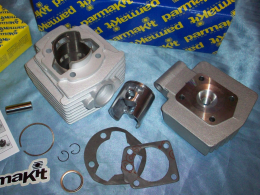 Kit 70, 75cc cylinder, piston, cylinder head Ø45,5 47mm for MBK 51 / MOTOBECANE AV10