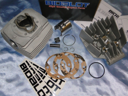 Kit 50cc cylinder, piston, cylinder head Ø39mm MBK 51 / MOTOBECANE AV10