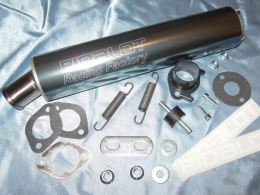 Replacement muffler (springs, silencer, cartridges, varnish, wools ...) DERBI euro 3