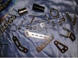 Accessory kit, collar and fasteners for muffler DERBI euro 3