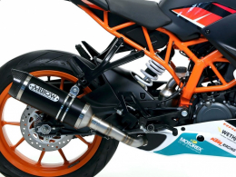 Lines, silencers, exhaust pipes for KTM RC 390