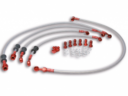 Cable, accessories and brake hose for maxi scooter
