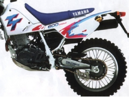 Ligne d'échappement, collecteur, silencieux et accessoires de rechange pour moto YAMAHA TT 600 E