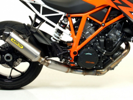 Exhaust line, manifold, silencer and spare accessories for KTM 1290 SUPERDUKE ...