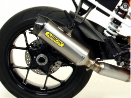 Exhaust silencer (without collector)... For KTM 1290 SUPERDUKE