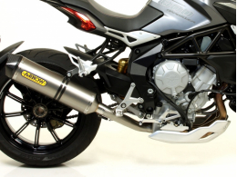 Exhaust line, collector, silencer and spare accessories for MV AGUSTA BRUTAL 800, 800 DRAGSTER, RIVALE 800 ...
