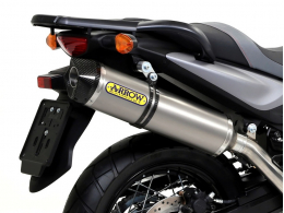 Exhaust silencer (without collector)... For SUZUKI V-STROM 650 ST