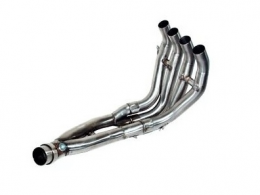 Exhaust manifold (without silencer) and connection ... for motorcycle YAMAHA YZF 600 R6 ...