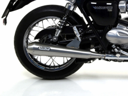 Exhaust silencer (without collector)... For TRIUMPH Bonneville T120