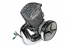 Motor completo para AV7 / MOTOBECANE AV7