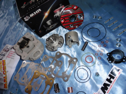 Pièces de rechange pour kit haut moteur 80cc & 90cc sur scooter PIAGGIO Liquide