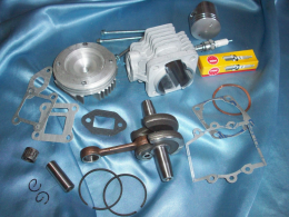 Complete kits (upper engine crankshaft +) for pocket bike, pocket quad, mini bike, mini quad ...