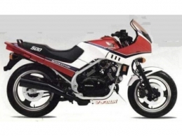 Moto HONDA VF 500..