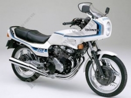 Moto HONDA CBX 550..