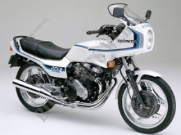 Moto HONDA CBX 550..