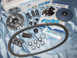 Drives, belts, rollers, pulleys, ... spare parts for maxi-scooter 4-stroke Aprilia, Piaggio, BENELLI, GILERA ...