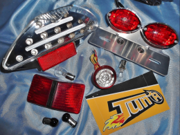 taillight, headlight bulb, cabochon ... moped / mob