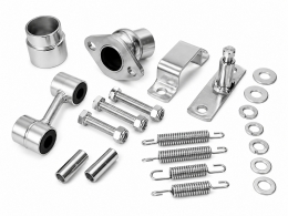 Fixation échappement Peugeot 103 : pattes, vis, colliers | RRD