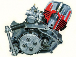Categoría que contiene todas las piezas para motores de motocicletas de más de 50 cc pero menos de 125 cc 2 veces