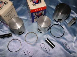 Replacement piston for high engine on MINARELLI P4 & P6