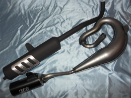 complete exhaust for Piaggio mopeds