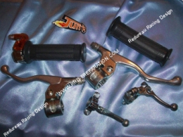 Kits de leviers complets avec tirage rapide pour cyclomoteur / mob