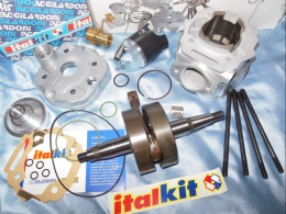 Maxi kit with crankshaft (vilo), replacements, joints, pistons, ... for DERBI euro 3