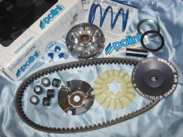 Variator, rollers, belt, spare parts variation for KEEWAY, KYMCO, CPI ...