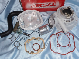 Kit haut moteur 50cc (cylindre / piston / culasse) scooter Peugeot liquide