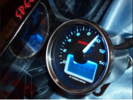 Rev counter, temperature, hour digital ... moped / mob