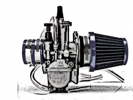 Carburation, filtre à air, cornets, poumon de reprise, pipe, robinet... MBK / MOTOBECANE AV7