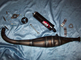 Exhaust, silencer and replacement Peugeot 103